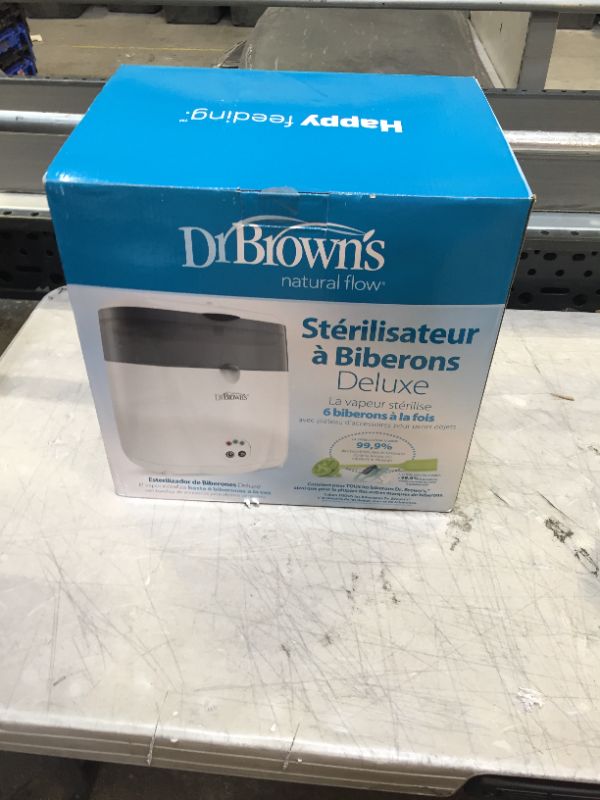 Photo 5 of Dr. Brown's Deluxe Electric Steam Bottle Sterilizer, Gray