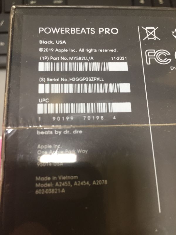 Photo 3 of Beats by Dr. Dre - Powerbeats Pro Totally Wireless Earphones - Black
