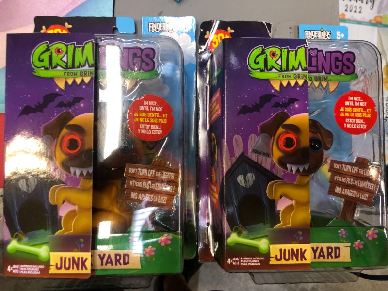 Photo 2 of 2x WowWee Grimlings - Pug - Interactive Animal Toy
