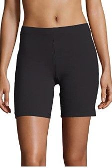 Photo 1 of Hanes Women's Stretch Jersey Bike Short (S)