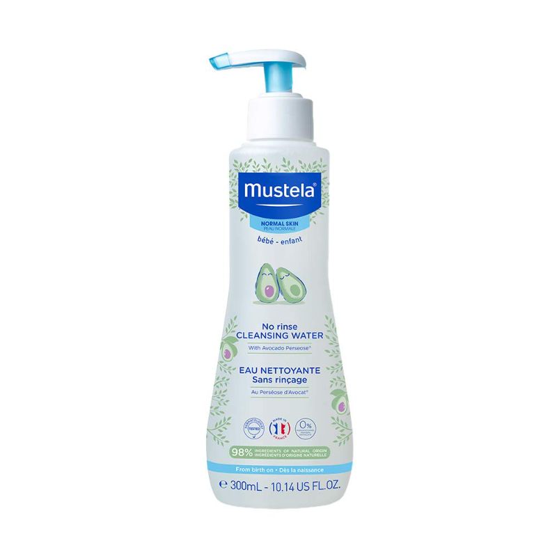 Photo 1 of 
Mustela Baby Cleansing Water - No-Rinse Micellar Water - with Natural Avocado & Aloe Vera - for Baby's Face, Body & Diaper - 3/24