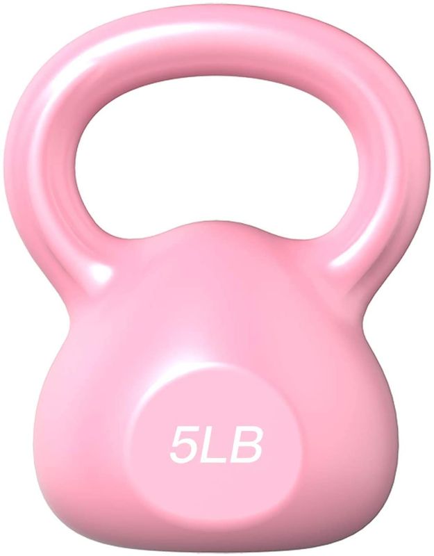 Photo 2 of Jpodream Kettlebell, Strength Training Kettlebell 5lb, or Home and Gym Full Body Workout