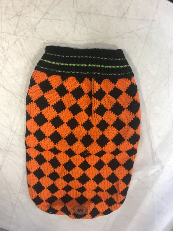 Photo 1 of Dog Sweaters, Winter Dog Clothes, Warm Pet Coat Ugly Dog Vest Turtleneck Pet Knit Sweater Halloween Costumes for Dog Cat L