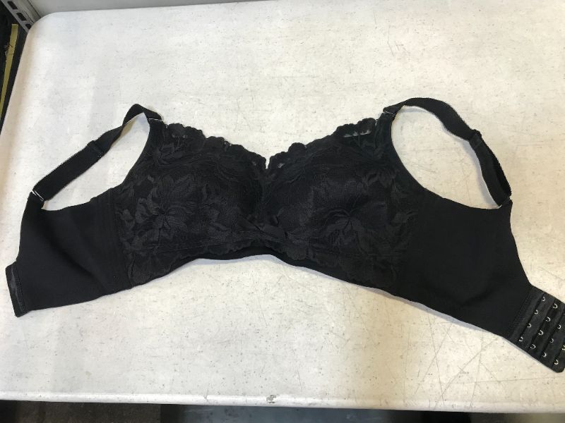 Photo 1 of lace bra style color black unknown size 