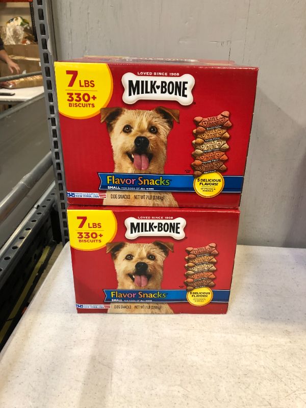 Photo 1 of 7 Lbs Flavor Biscuit Dog Snacks for Small to Medium Breeds 2 PCK
EXP 05/16/22