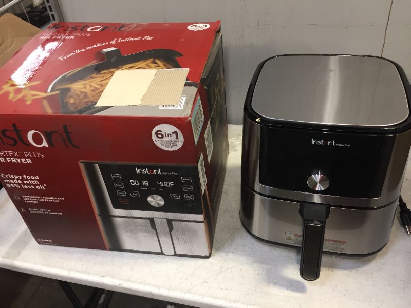 Photo 3 of Instant Vortex Plus 6-in-1 Air Fryer, 6 Quart