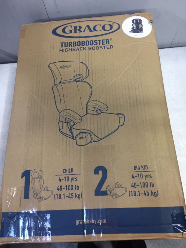 Photo 2 of Graco - TurboBooster Highback Booster Car Seat - Glacier