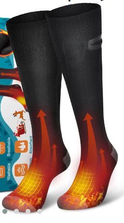 Photo 1 of Electric Heated Socks Fits US size 5-15 Men and Women
