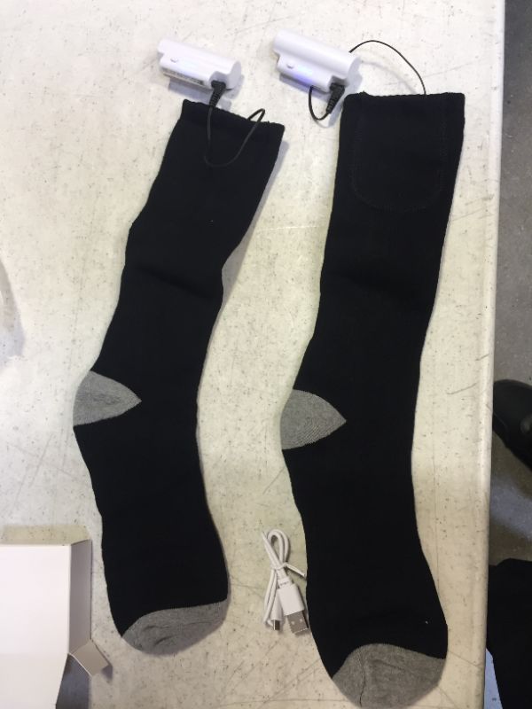 Photo 3 of Rechargeable Electric Heated Socks Fits US size 5-15 Men and Women

