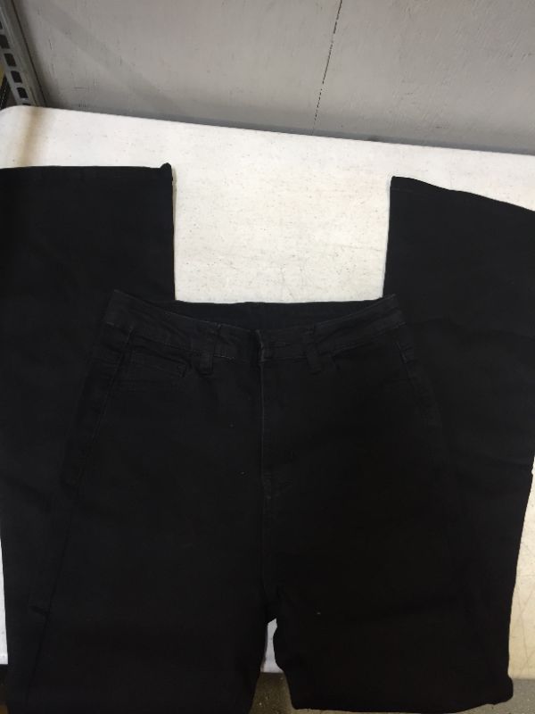 Photo 1 of womens bell bottoms pants color black size medium
