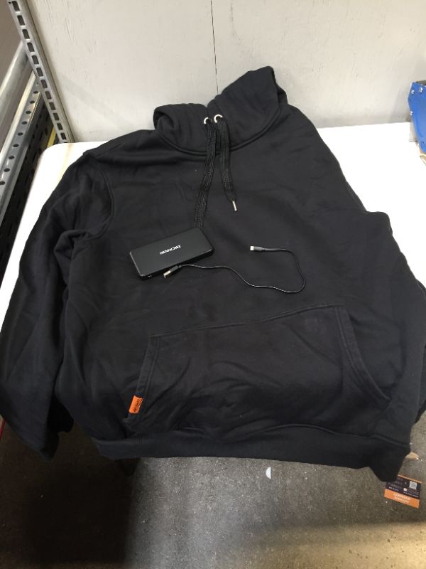 Photo 1 of HEATED HOODIE BLACK 2XL