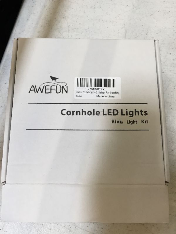 Photo 2 of AweFun Cornhole Lights - LED Lighting Kit for Corn Hole Boards- Multiple Colors and Options to Choose from - Waterproof, Bright, Easy to Install - Ideal for Family Backyard Play
