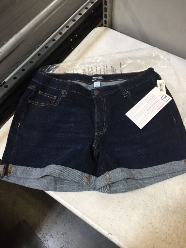 Photo 1 of AMAZON ESSENTIALS SIZE 12 JEAN SHORTS