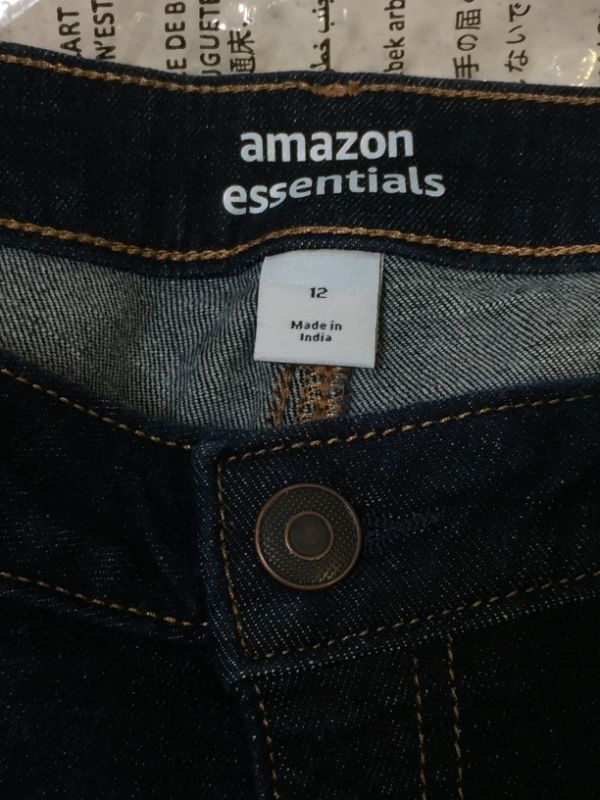 Photo 2 of AMAZON ESSENTIALS SIZE 12 JEAN SHORTS