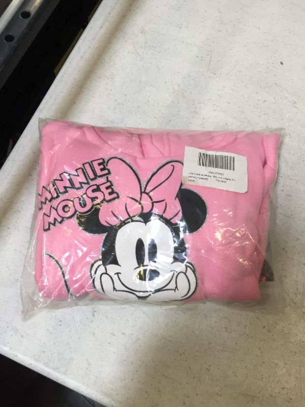 Photo 3 of DISNEY MINNIE MOUSE PULLOVER FLEECE HOODIE AND LEGGINGS 
SIZE 6/6X SMALL/MEDIUM