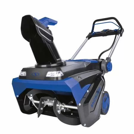 Photo 1 of 21 in. 100-Volt Brushless Lithium-iON Single-Stage Cordless Electric Snow Blower (Tool Only)
