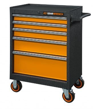 Photo 1 of 26" 5 Drawer GSX Series Rolling Tool Cabinet