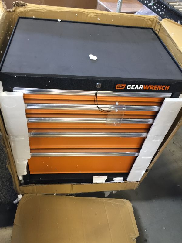 Photo 2 of 26" 5 Drawer GSX Series Rolling Tool Cabinet