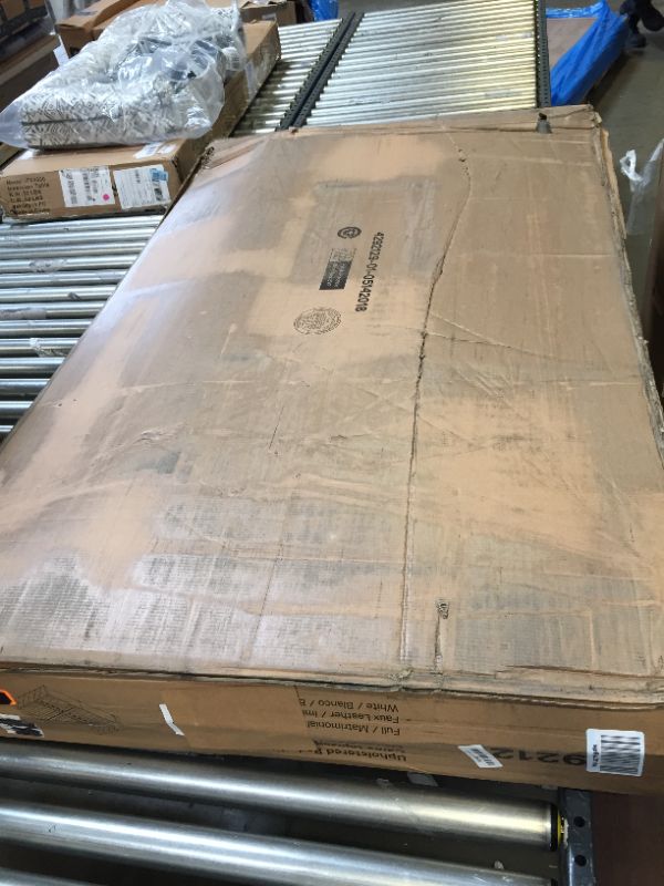 Photo 4 of DHP Dakota Upholstered Storage Platform Bed Full Size