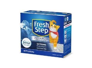 Photo 1 of Fresh Step Advanced Extreme Mountain Spring Scented Clumping Clay Cat Litter, 18.5-lb box, 1 pack