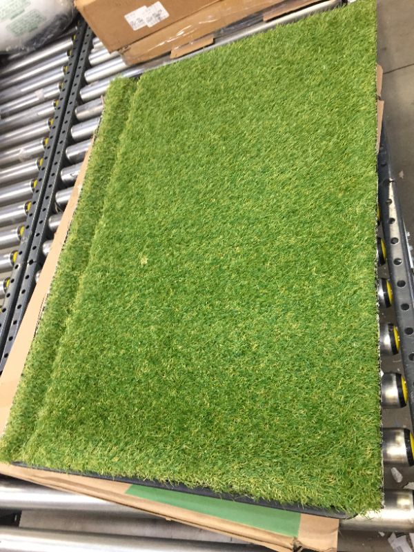 Photo 2 of LOOBANI 35in x 23in Extra Large Grass Porch Potty Tray