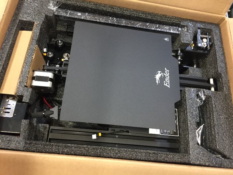 Photo 1 of Creality Ender 3 Pro 3D Printer with Removable Build Surface Plate and UL Certified Meanwell Power Supply Printing Size 8.66x8.66x9.84in / 220x220x250mm 