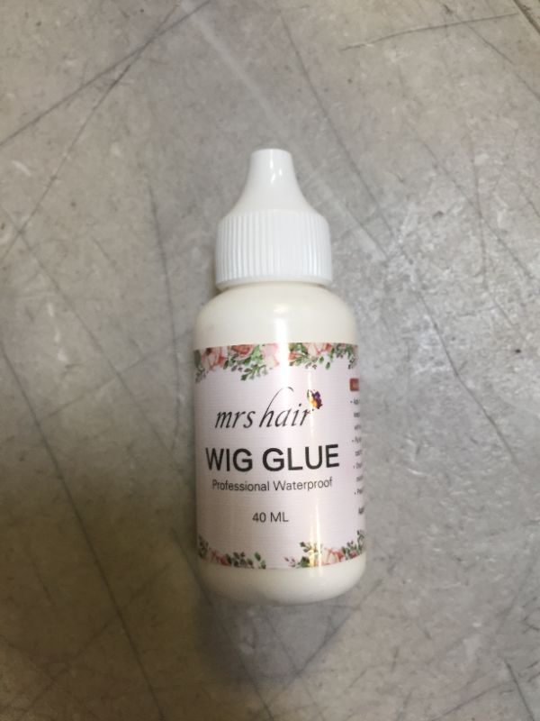 Photo 2 of Lace Wig Glue Safe Non Toxic Glue 40ml Invisible Bonding Lace Wig Adhesive Glue for Poly & Lace Frontal & Wig & Toupee Systems & Lace Hairpiece & Hair Closure
