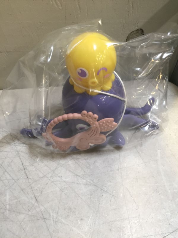 Photo 1 of COLOROUND Octopus Push & Pull Baby Musical Crawling Toys Walking Learning Drag Toys for Babies 6-12 12-18 Months Toddlers 1-3 Year Old Music Light Up Developmental Toy Gift for 1 2 3 Year Old Boy Girl
