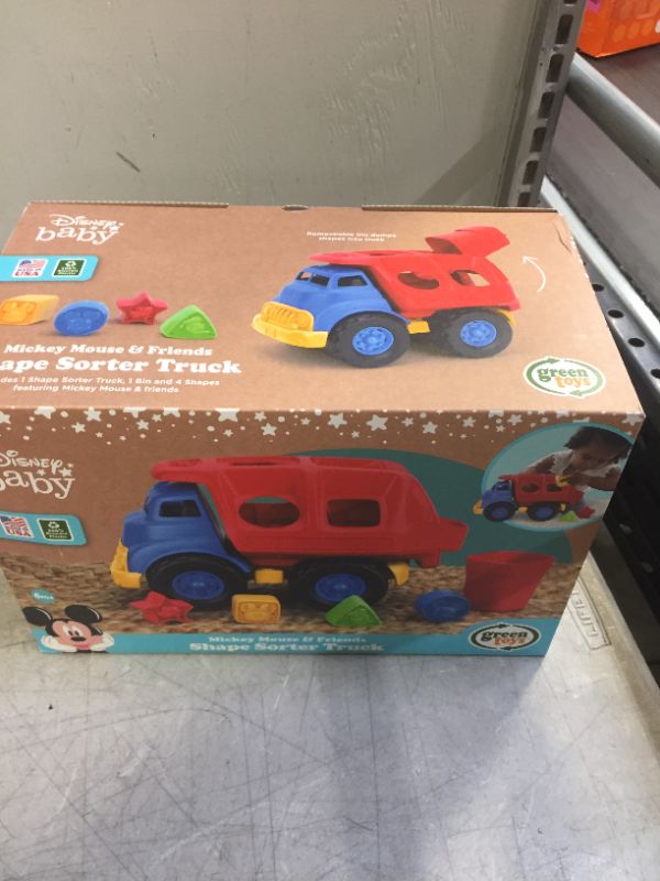 Photo 1 of Green Toys Mickey Mouse Shape Sorter Truck - 1.0 Ea
