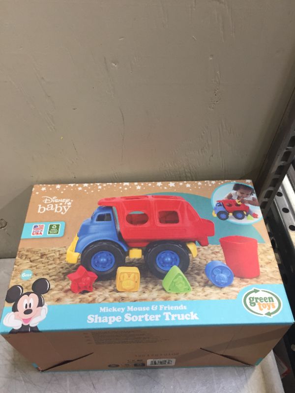 Photo 2 of Green Toys Disney Baby Mickey Mouse & Friends Shape Sorter Truck
