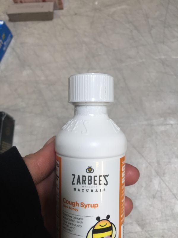 Photo 2 of ZarBee's Naturals Children's Cough Syrup Natural Grape Flavor - 4.0 Fl Oz
exp 04/2022