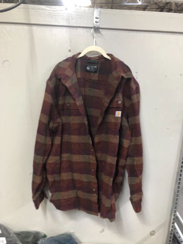 Photo 1 of Men's Carhartt flannel sz XL 