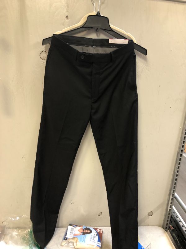 Photo 2 of Calvin Klein Slim-Fit Dress Pants sz 31W x 32L 