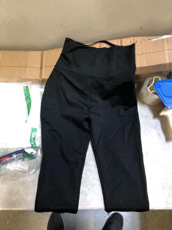 Photo 1 of Black women's leggings sz S 