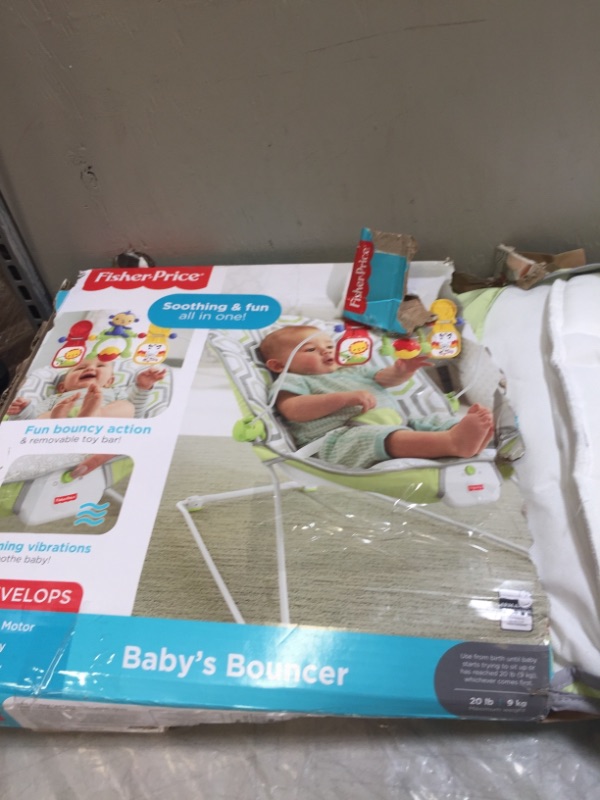 Photo 1 of Fisher-Price® Geometric Meadow Baby's Bouncer