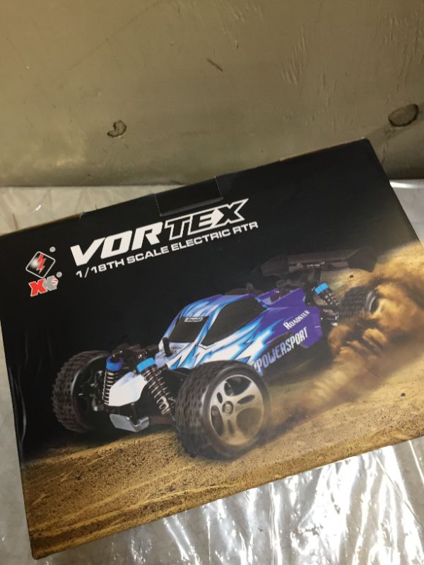 Photo 7 of vortex 1/18th scale electric car (one of the wheels is loose) (unable to test)