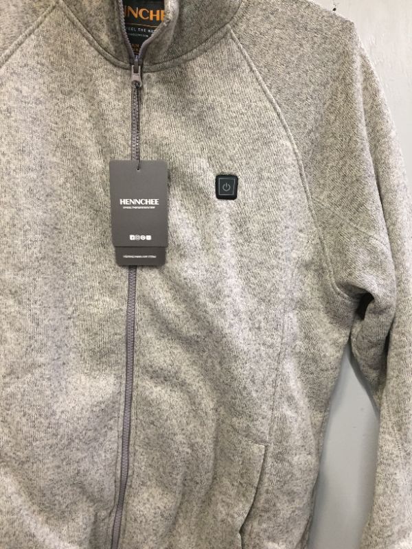 Photo 11 of Mens Electric Fleece Heated Jacket Rechargeable with Battery Pack Included
(tag still on)