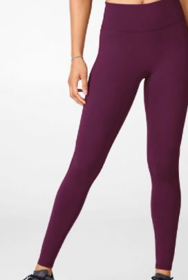 Photo 1 of  lostyle women's pocket leggings (burgundy purple)
size XS