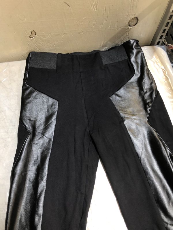 Photo 2 of women's leggings (with leather on the side)
size XXL 