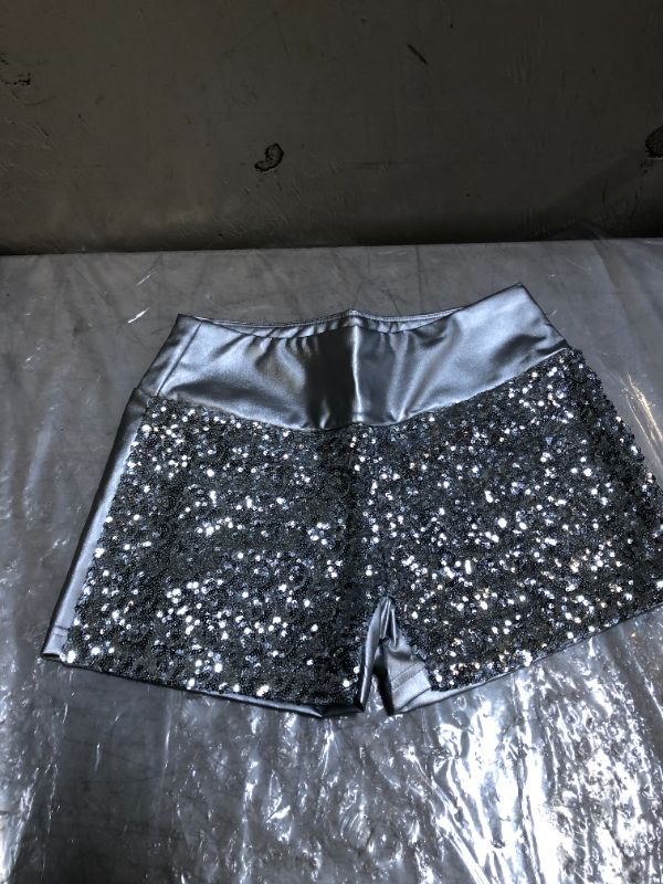 Photo 1 of women's shiny shorts
size S