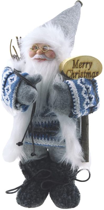 Photo 1 of Electric Santa Claus, Singing and Dancing Twerking Santa, Christmas Decorations Great Gift for Women Men Kids (Grey, BATTERIES NOT INCLUDED, UNABLE TO TEST)