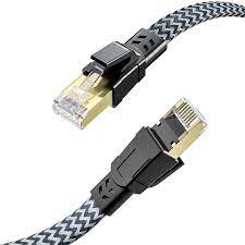 Photo 1 of Cat 8 Ethernet Cable 6.6ft, WLEAD 26AWG Nylon Braided High Speed Heavy Duty Cat8 Network LAN Patch Cord, 40Gbps 2000Mhz SFTP RJ45 Flat Cable Shielded in Wall, Modem/Router/Gaming/PC/PS4/X-Box-Grey
5 PACK