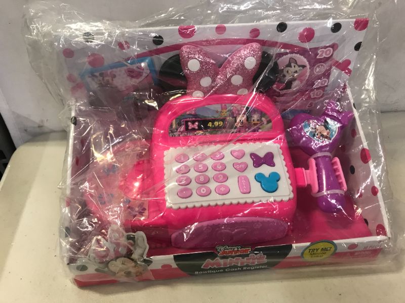 Photo 2 of Disney Junior Minnie Mouse Bowtique Cash Register, by Just Play
