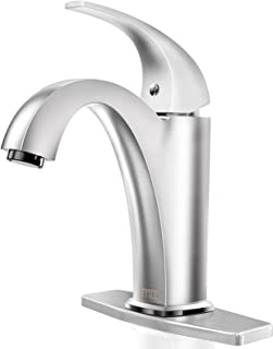 Photo 1 of TTILL Brushed Nickel Bathroom Faucet