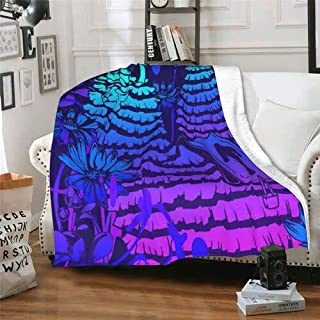 Photo 1 of Cute Baby Throw Blankets Warm Cozy Flannel Air Conditioner Soft Blanket Perfect for Boys Girls Teens Bedding 50x40 Inches
