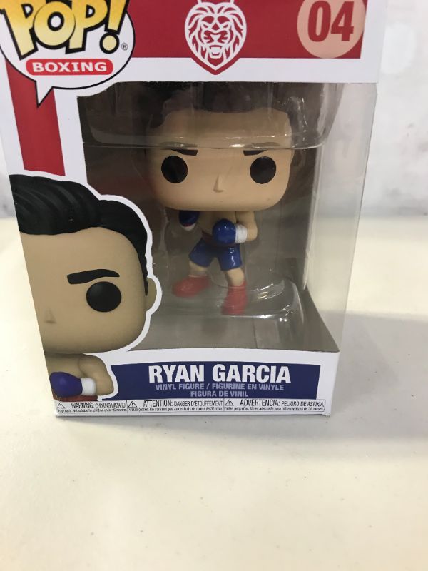 Photo 2 of Funko Pop! Boxing: Ryan Garcia
DAMAGES TO PACKAGING, STICKER ON BOX