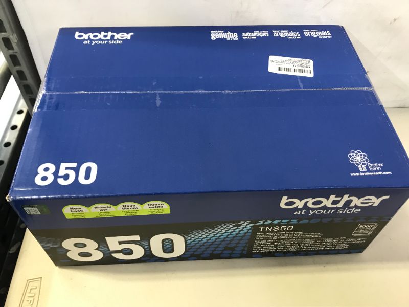 Photo 2 of Brother Genuine High Yield Toner Cartridge, TN850, Replacement Black Toner, Page Yield Up To 8, 000 Pages, Amazon Dash Replenishment Cartridge
