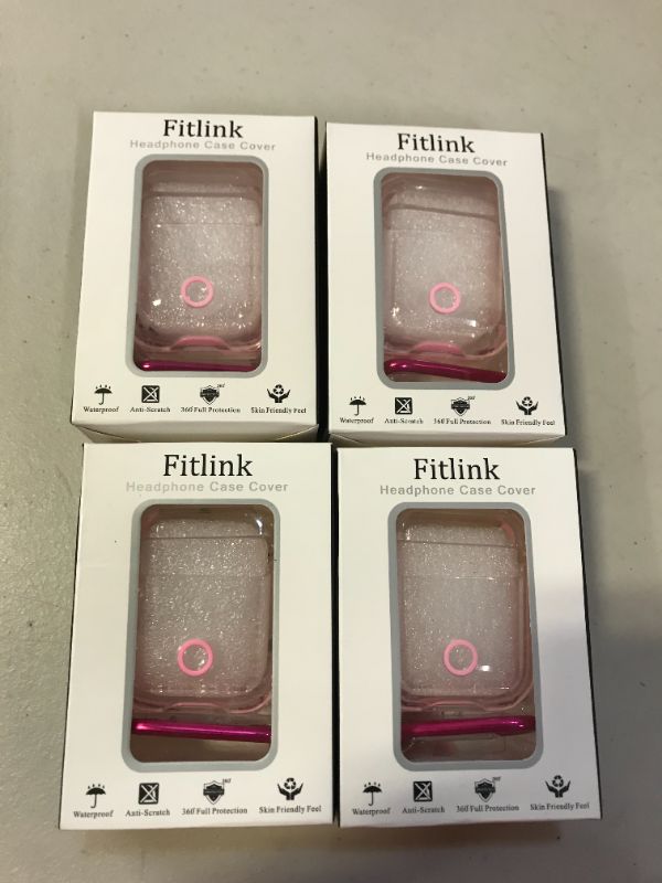 Photo 1 of FITLINK CASE FOR AIRPODS 2 & 1-  4 PACK