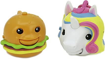 Photo 1 of  Unicorn and Cheeseburger Repeating Talk-Back Toy That Records & Repeats and Lip-syncs to Music! (Styles May Vary) 