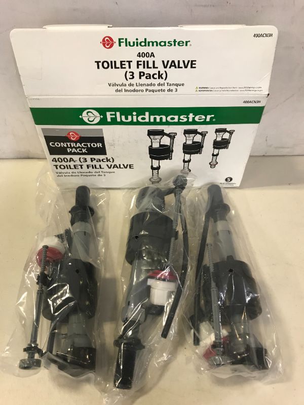 Photo 2 of 400A Universal Toilet Fill Valve (Contractor 3-Pack)
